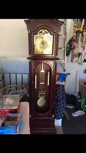 Cherry Wood Grandfather Clock