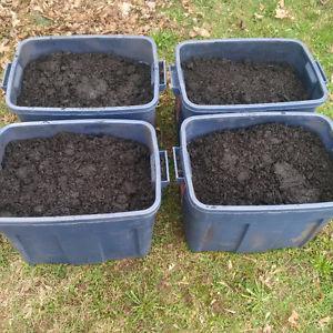 Compost Mulch Delivery Service / 5$ per 68L bin