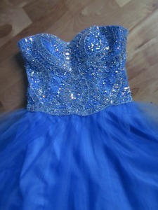 Cornflower blue Prom dress sz 10
