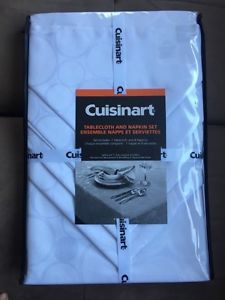 Cuisinart tablecloth and napkins