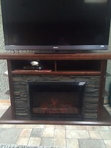 Electric Fireplace/TV stand