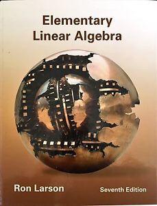 Elementary linear algebra by Ron Larson