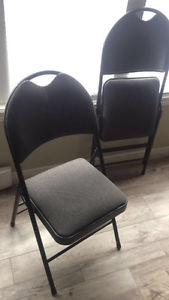 Folding chairs