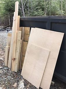 Free Construction wood pieces