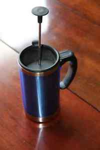 French press insulated coffee cup