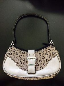 GUESS Monogram Zipper clutch/handbag