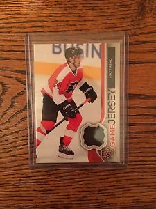 Game used Jersey hockey card