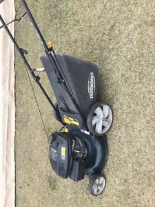 Great Rear Bag Mower Strong Engine