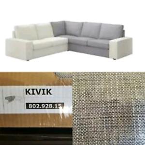 IKEA Kivik Corner Cover Isunda Grey NEW