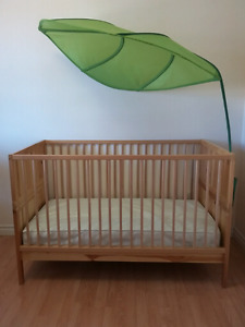 Ikea crib and change table