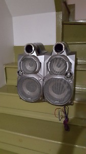 JVC Speakers.