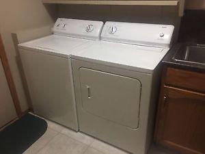 Kenmore washer and dryer for sals