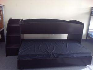 Loft Bunkbed Set With Stairs & Drawers - Mattresses Not