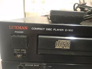 Luxman vintage Cd player.