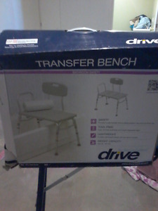 Medical Supplies**Transfer Bench, Shower Bench, Toilet
