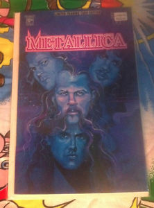 Metallica #1 Celebrity Comics  First print
