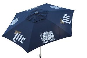 Miller Lite Patio Umbrella.