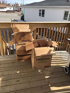 Moving boxes - free