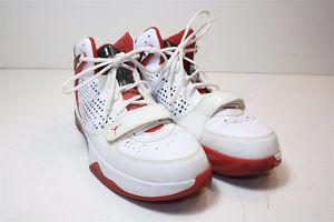 NIKE Air Jordan size 9.5 / RED / Pre-Owned