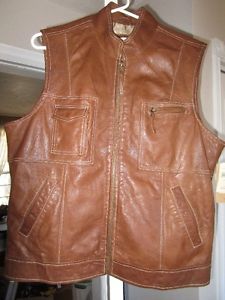 New womens Coldwater Creek Leather vest