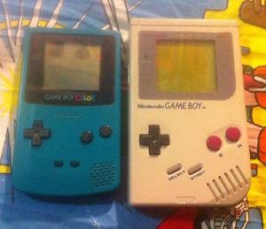 Nintendo Original Gameboy and Gameboy Color consoles