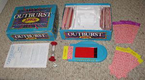  OUTBURST Junior Card Game - in good condition