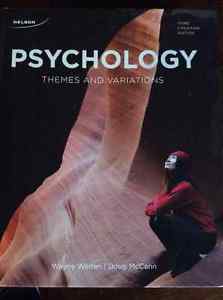 PSYCHOLOGY 3rd Canadian edition