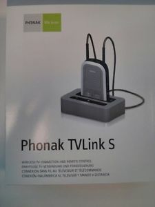 Phonak TVlink S bundle - Brand New