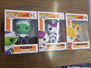 Piccolo, Frieza & Saiyan Goku Collectibles
