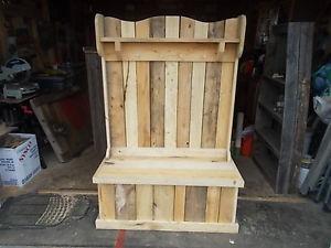 Rustic Bench/Hall Stand /Storage
