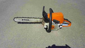 STIHL MS230 Gas Chainsaw w/ Extras - (HAS ISSUES PLEASE