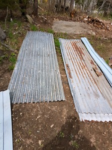 Sheets of metal good for roofing $20