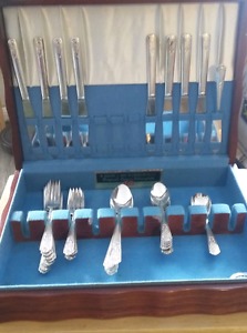 Silver plate cutlery