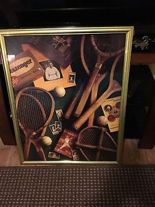 Sports framed picture