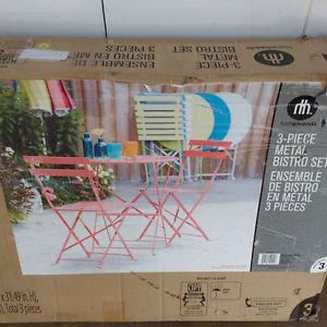 TABLE AND CHAIRS BISTRO SET