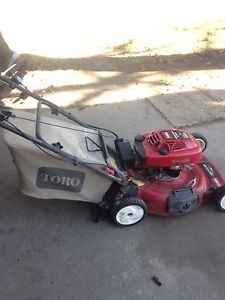 Toro 6.5 hp electric start self propelled lawnmower