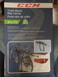 Trunk mount bike carrier