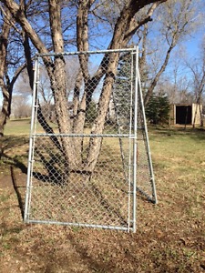 Two 5x8 Chain Link Gate Panels