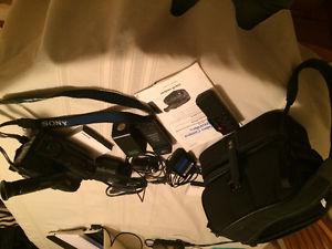 Vintage Sony Camcorder w/All Accessories