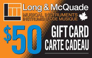 Wanted: Long & Mcquade Giftcards for Cash