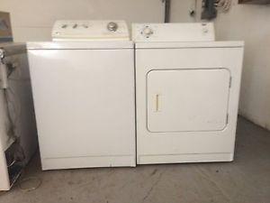 Washer and dryer $100