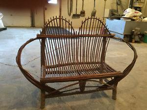 Willow Bench Love Seat.