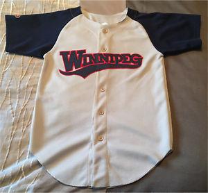 Winnipeg Goldeyes youth/Kids baseball jersey