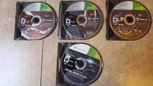 Xbox360 video games $5 each