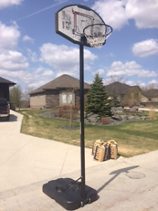 basketball hoop with stand