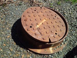 manhole cover and ring