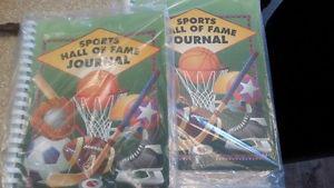 2 New Sport Treasure Folders to hold Sport keepsakes