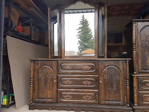 2 Solid Wood (Elm) Dressers