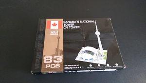 3D puzzel of the CN Tower