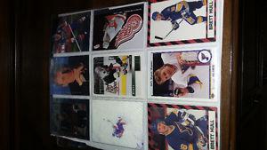 9 Hockey cards Bretton Hull